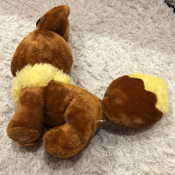 Pokemon Build A Bear BAB Eevee Plush Stuffed Animal 16” - Picture 5 of 5